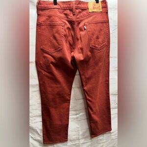 Levi’s 514 men’s 32x30 rust‎
